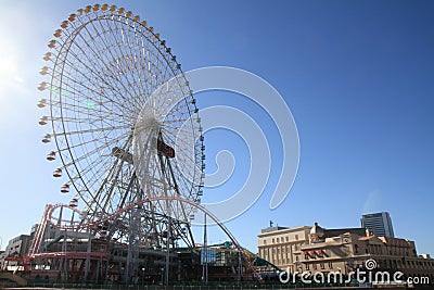 Yokohama cosmo world Stock Photo