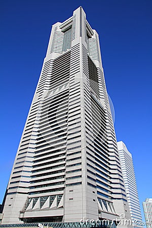 Yokohama landmark tower Stock Photo