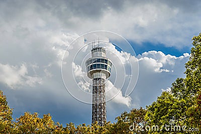 Yokohama Maritime Tower Editorial Stock Photo