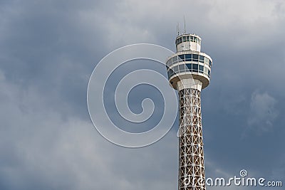 Yokohama Maritime Tower Editorial Stock Photo