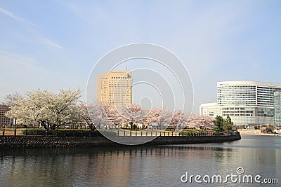 Yokohama minatomirai 21 Editorial Stock Photo