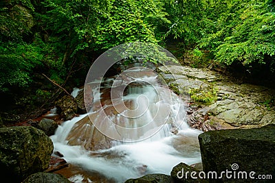 Yokoya valley Stock Photo