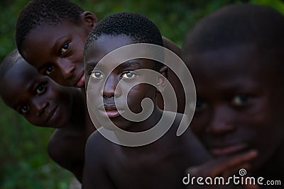 Yongoro, Sierra Leone, West Africa Editorial Stock Photo