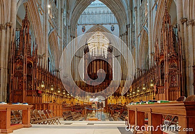 York Minster, England Stock Photo