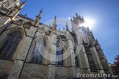 York Minster is one of the worlds most magnificent cathedrals. Stock Photo