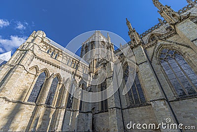 York Minster is one of the worlds most magnificent cathedrals. Stock Photo