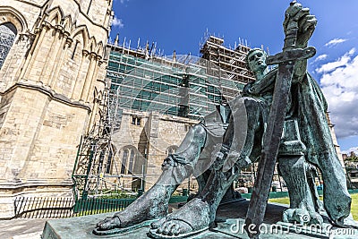 York Minster is one of the worlds most magnificent cathedrals. Stock Photo