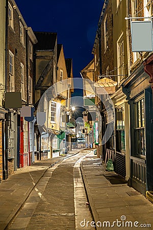 York shambles England Stock Photo