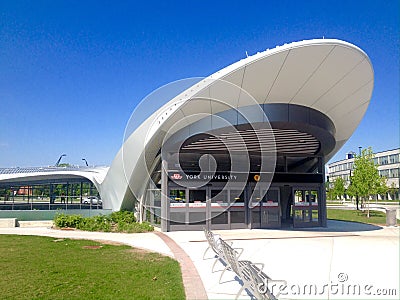 York university subway station in Toronto Editorial Stock Photo