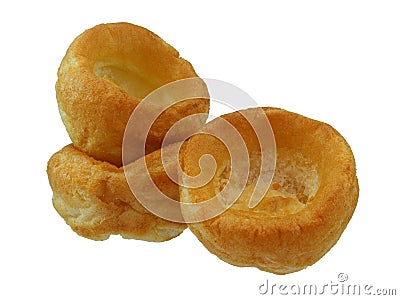 Yorkshire Puddings Stock Photo