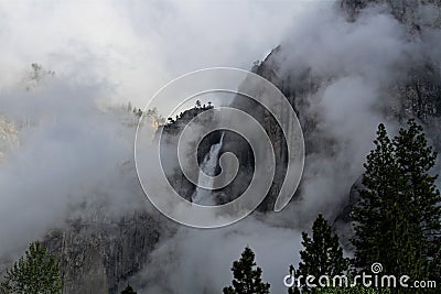 Yosemite Falls Stock Photo