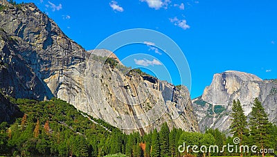 Yosemite National Park Half Dome Stock Photo