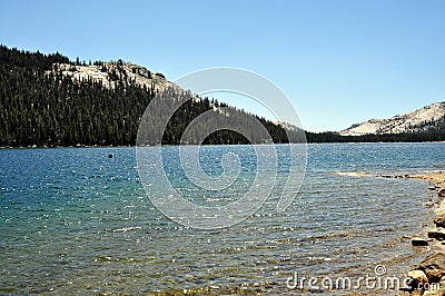 Yosemite National Park lake Stock Photo