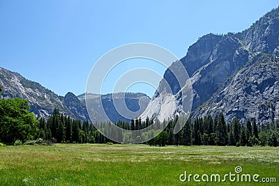 Yosemite Valley Stock Photo