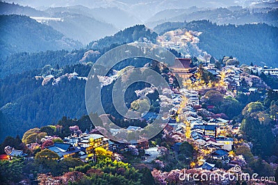 Yoshinoyama, Japan Stock Photo