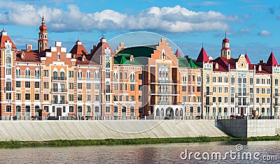 Yoshkar-Ola city. Russia Stock Photo