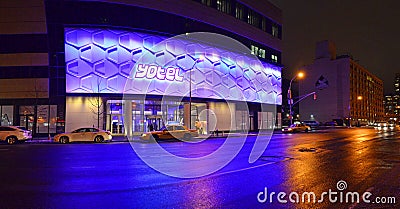 Yotel Hotel - Times Square New York Editorial Stock Photo