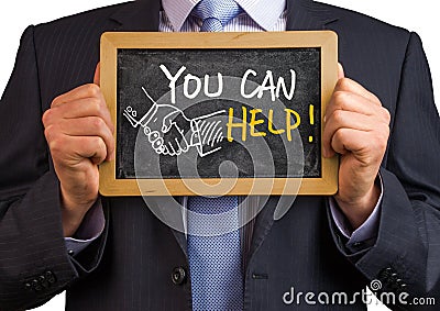 You can help Stock Photo