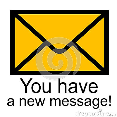 You Have A New Message! Royalty Free Stock Photos - Image 