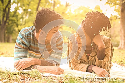 In you I`ve found a special kind of love. Stock Photo