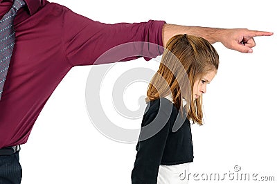 You're grounded!!! Stock Photo