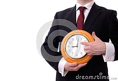 You're late Stock Photo