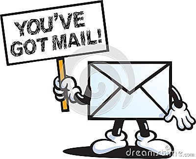 You've Got Mail Vector Illustration