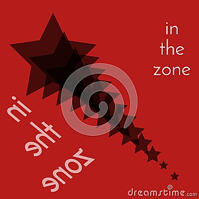 Are you in the zone? Stock Photo