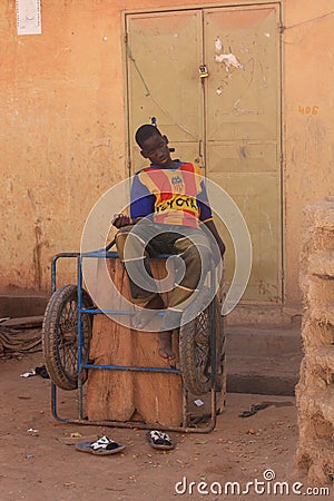 Young african man Editorial Stock Photo