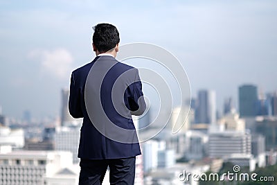 Asian businessmen Stock Photo