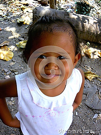 Young asian girl smiling Editorial Stock Photo