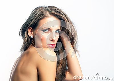 Young attractive woman Stock Photo