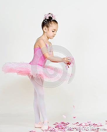 Young ballerina Stock Photo