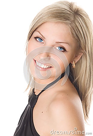 Young blonde girl Stock Photo
