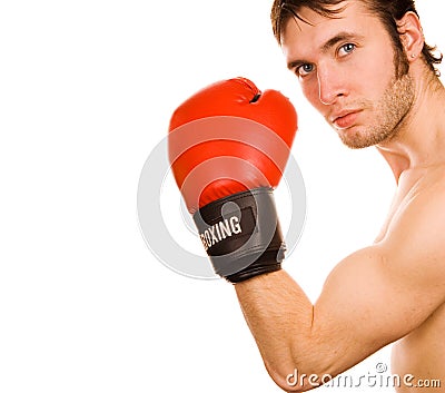 Young boxer Stock Photo