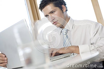 Young business man Stock Photo