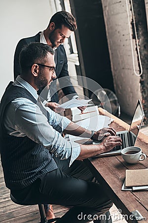 Young business professionals. Stock Photo