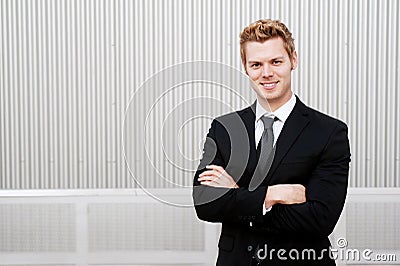 Young businessman Stock Photo