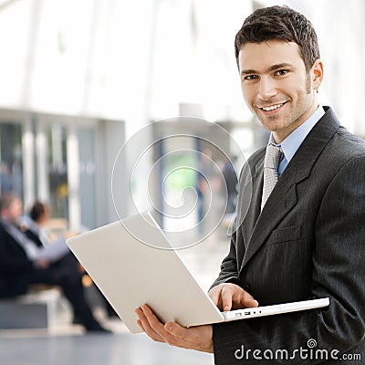 Young businessman Stock Photo