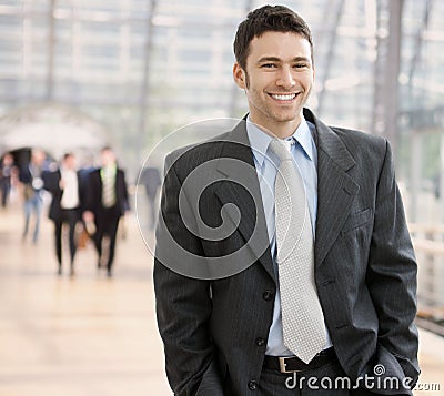 Young businessman Stock Photo