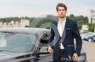 Young businessman Stock Photo