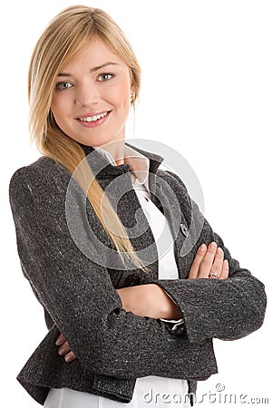 Young businesswoman Stock Photo