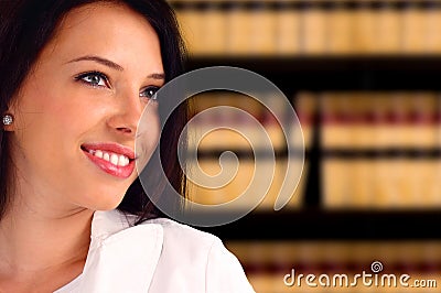 Young businesswoman Stock Photo