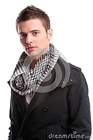 Young casual man posing Stock Photo