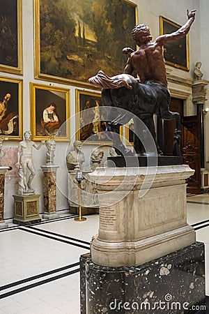 Palazzo Doria Pamphilj in Rome, Italy Editorial Stock Photo