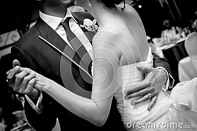 Wedding dance Stock Photo