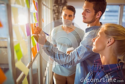Young creative business people Stock Photo
