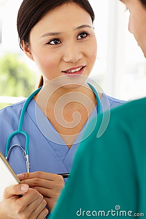 Young doctors Stock Photo
