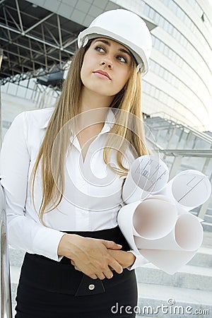 Young engineer Stock Photo