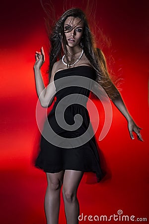 Young fashion model Stock Photo